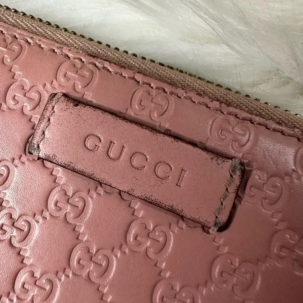 💯 Authentic Guccissima Zipped Long Wallet 🍀